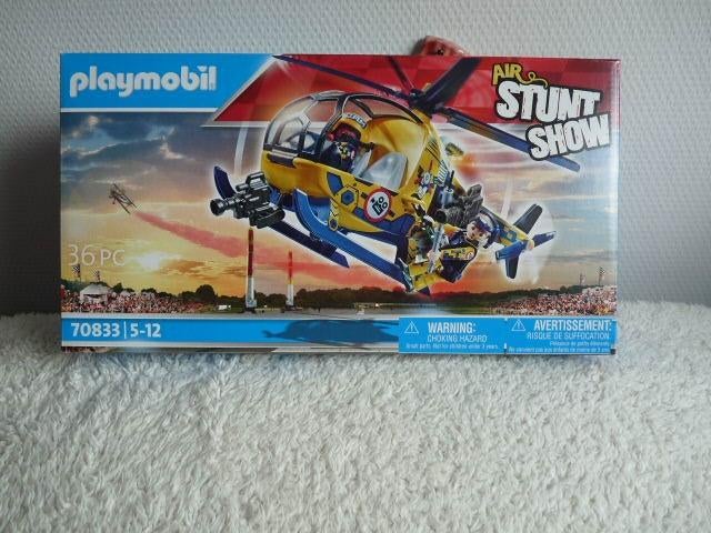 Supergave Air stuntshow helicopter van Playmobil 70833 Nieuw, Ophalen of Verzenden, Nieuw