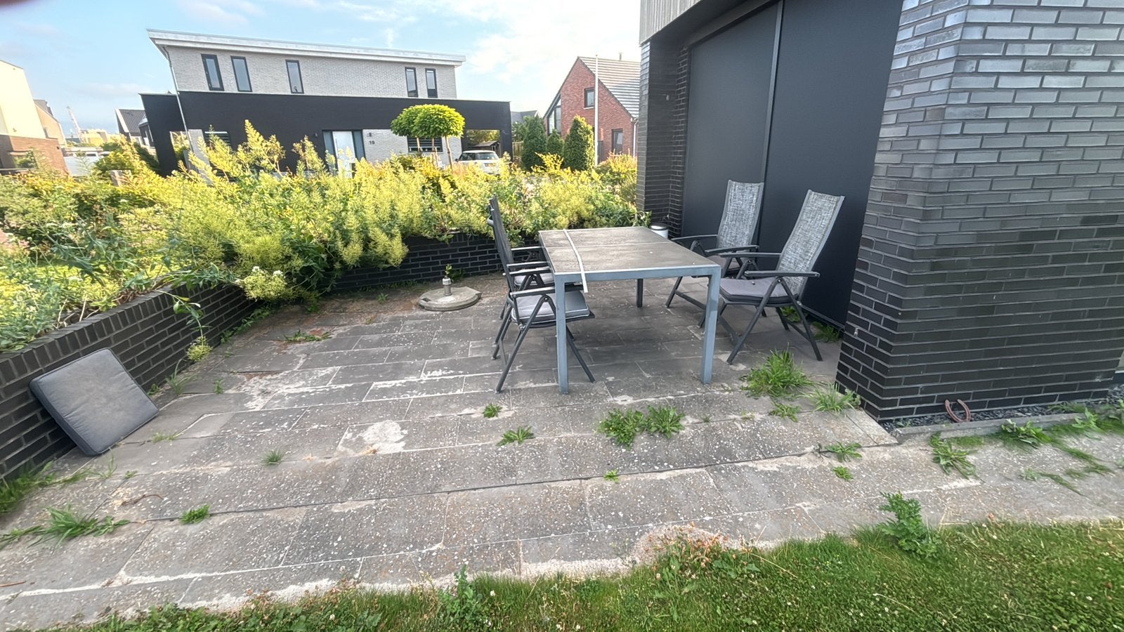 Tuinset voor heerlijke diners, Tuin en Terras, Ophalen, Gebruikt, Rechthoekig, Aluminium