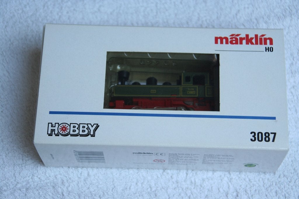 Märklin HO 3087 'Tenderlocomotief van de KLVM', Wisselstroom, Locomotief, Ophalen of Verzenden, Zo goed als nieuw