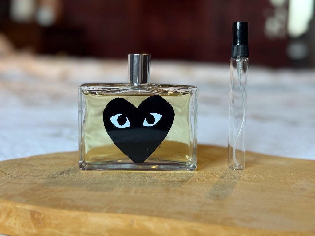 Comme des Garçons - Play Black sample/decant, Ophalen of Verzenden, Zo goed als nieuw