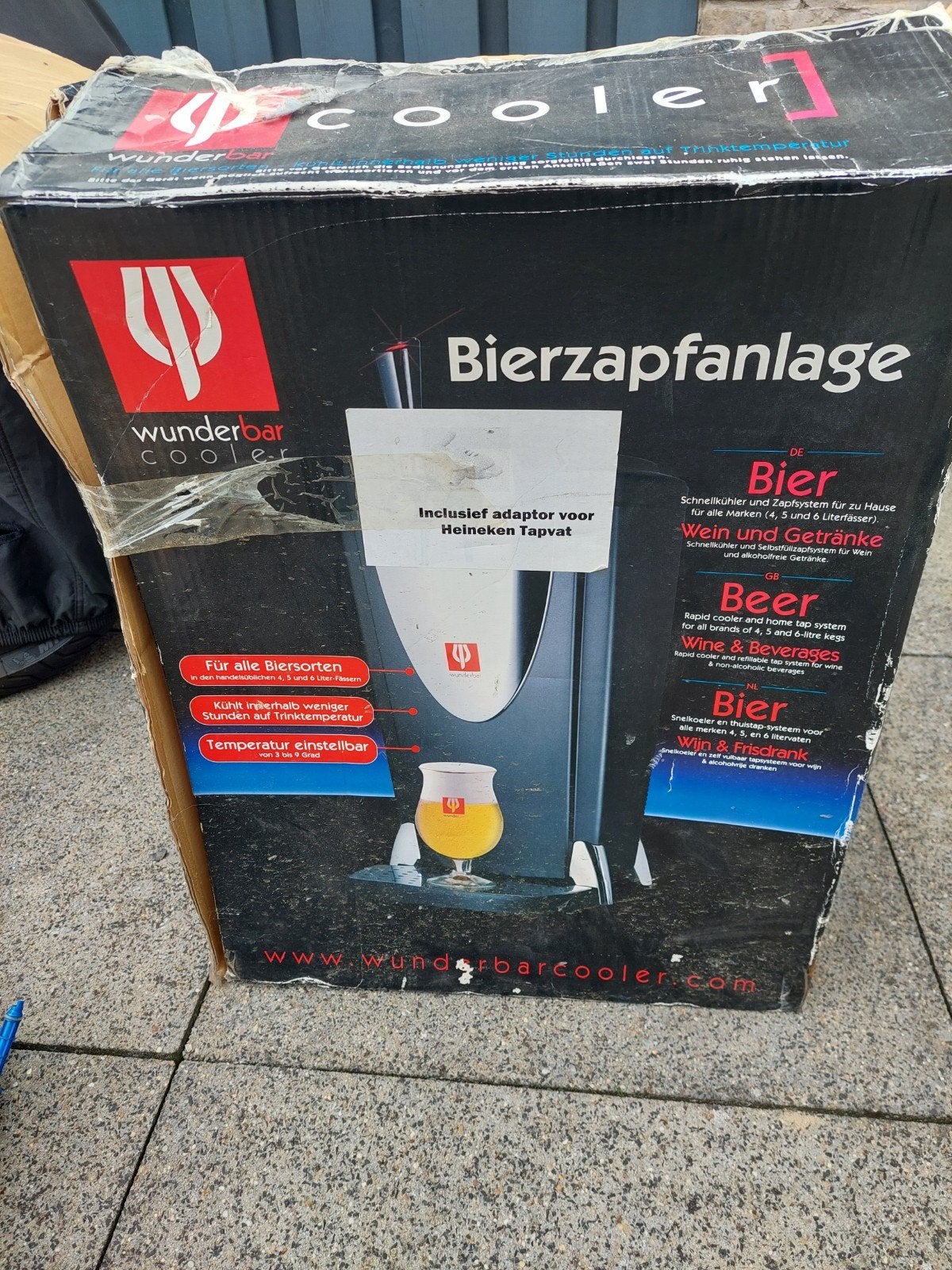 biertap, Witgoed en Apparatuur, Thuistaps, Ophalen, Nieuw, Overige merken