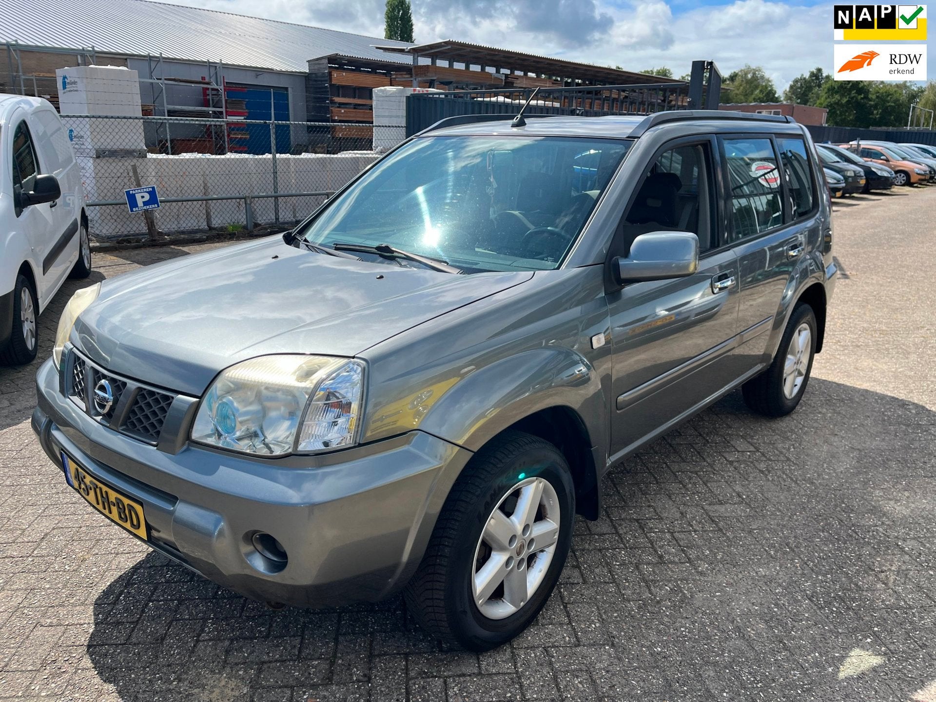 Nissan X-Trail 2.0 Columbia 2wd(st-bekr,airco,lmv,bj06,nw-ap, Auto's, 1998 cc, Stof, Gebruikt, Beige