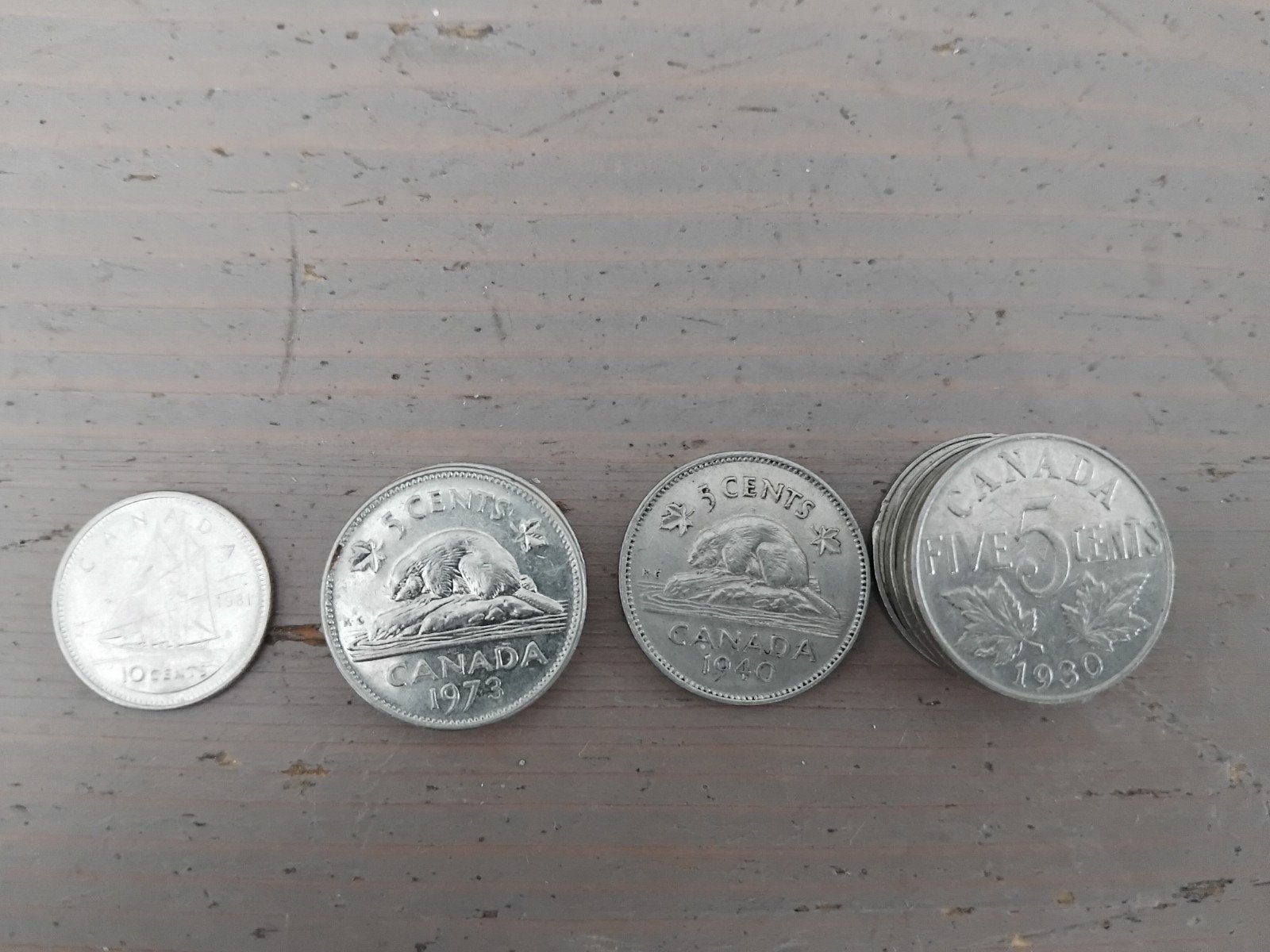 canadese muntjes, Ophalen of Verzenden, Vóór koninkrijk