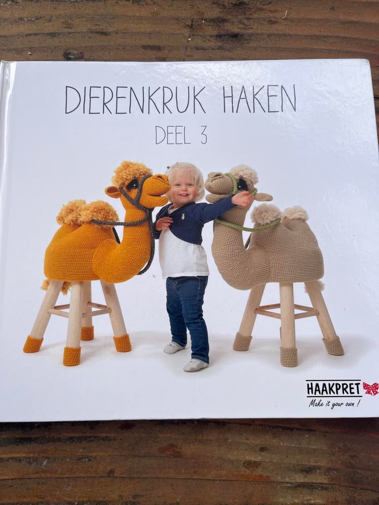 Dierenkruk Haken Deel 3 - Haakpret, Ophalen of Verzenden, Zo goed als nieuw, Breien en Haken