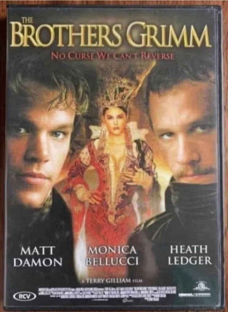 DVD the Brothers Grimm; Matt Damon, Heath Ledger, Monica Bel, Vanaf 12 jaar, Ophalen of Verzenden, Zo goed als nieuw