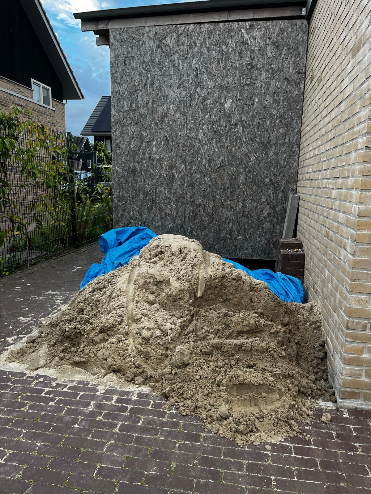 Gratis af te halen ophoogzand / straatzand, Ophalen, Gebruikt, Ophoogzand