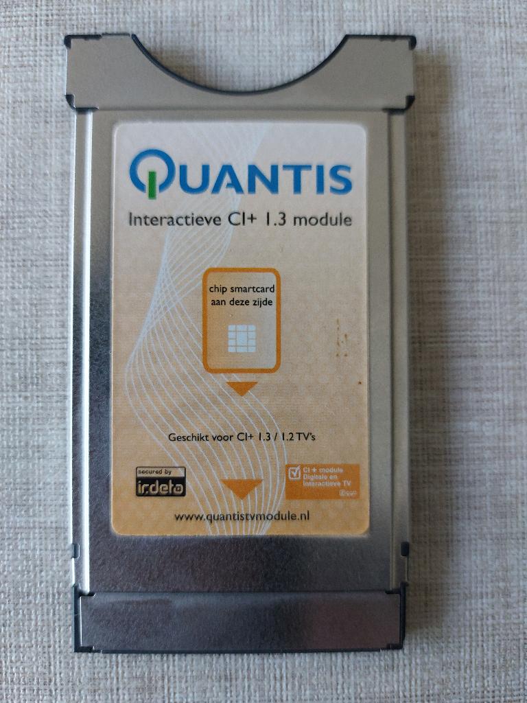 Quantis Interactieve CI+ 1.3 module, Ophalen of Verzenden, Zo goed als nieuw, Decoder