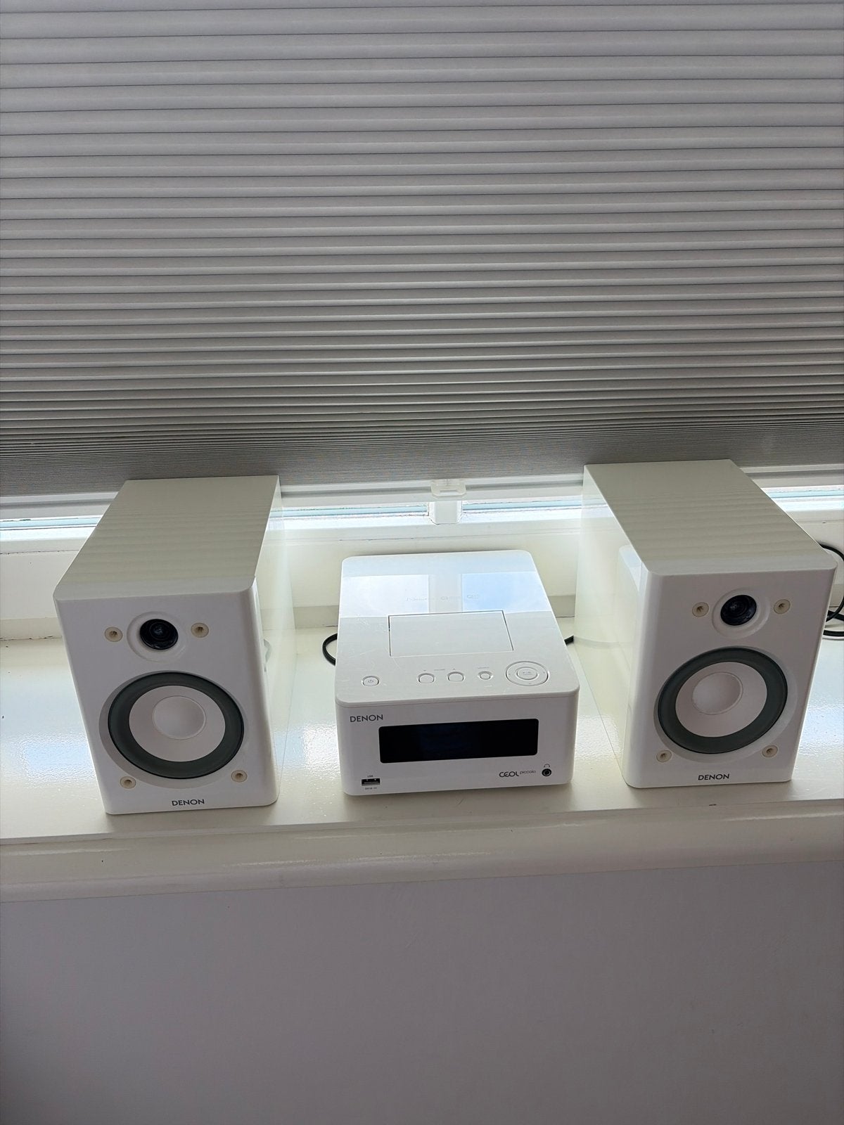 Denon Ceol Piccolo Microset met Speakers, Ophalen, Denon, Zo goed als nieuw, Microset