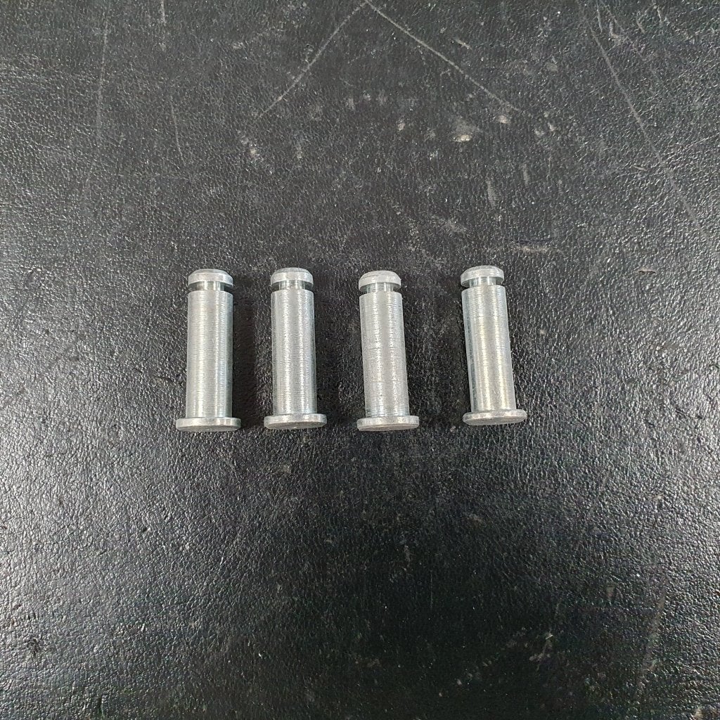 4x Almawood metalen schappendragers, plankendragers, legbor, Niet ingevuld, Gebruikt, Niet ingevuld, Niet ingevuld