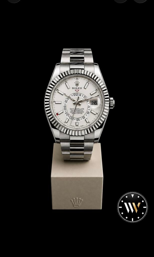 Rolex Sky-Dweller 326934 Pre owned 2018, Ophalen, Staal, Polshorloge, Zo goed als nieuw