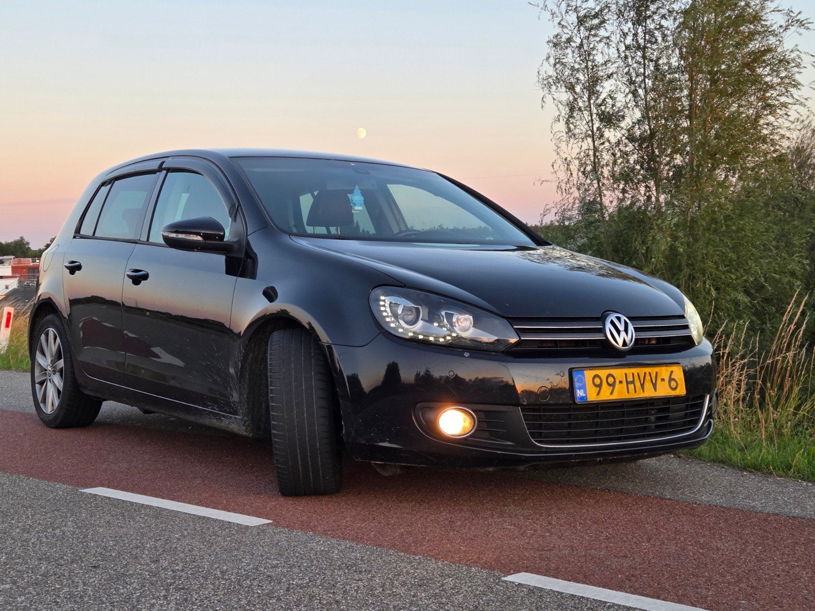Volkswagen Golf 1.4 TSI 90KW 2009 Zwart, 4 cilinders, Origineel Nederlands, Bedrijf, Handgeschakeld