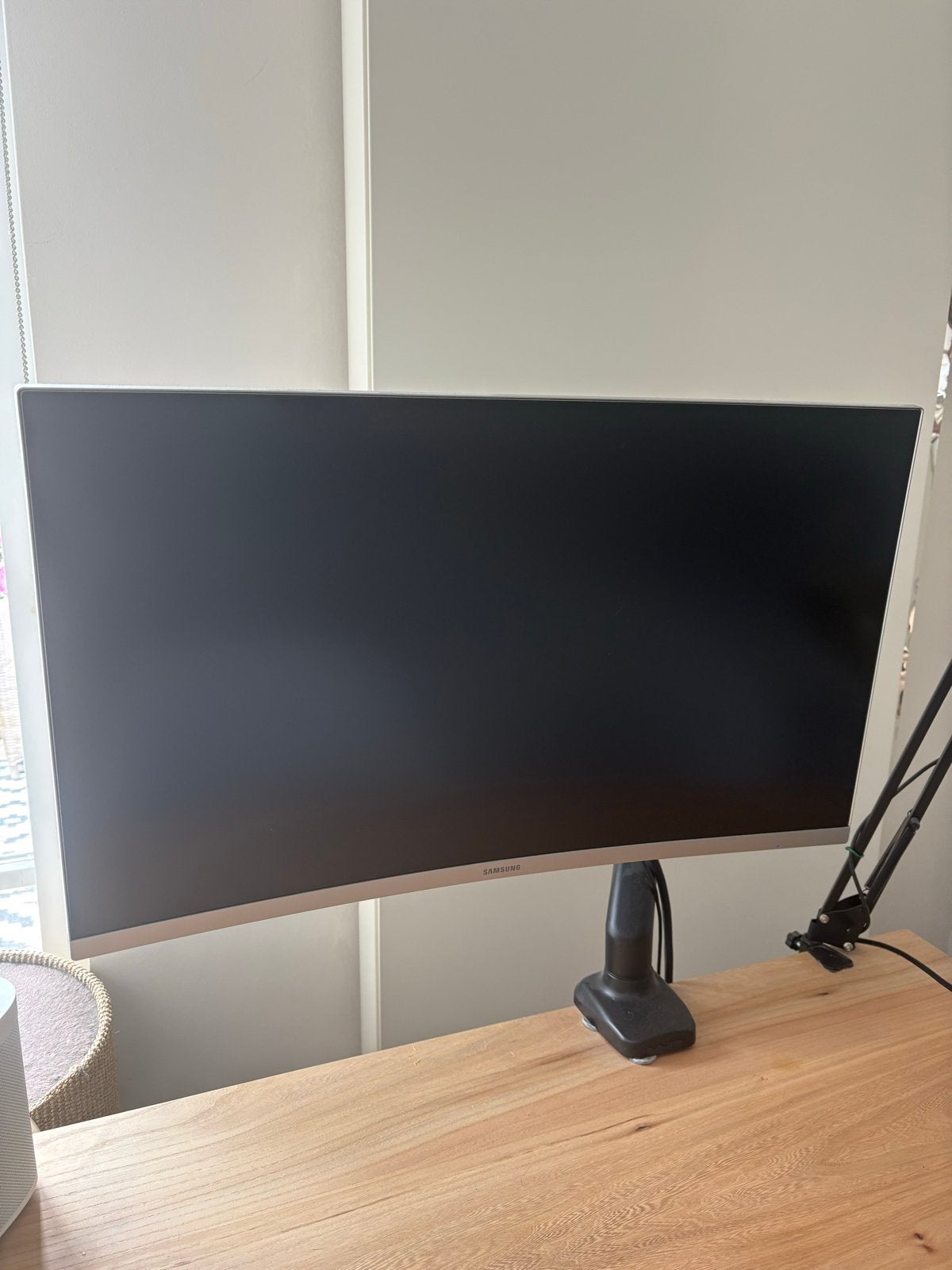 Samsung C27F591FD Monitor + VESA monitor arm- 27 inch Curved, Gebruikt, 3 tot 5 ms, Curved, VA