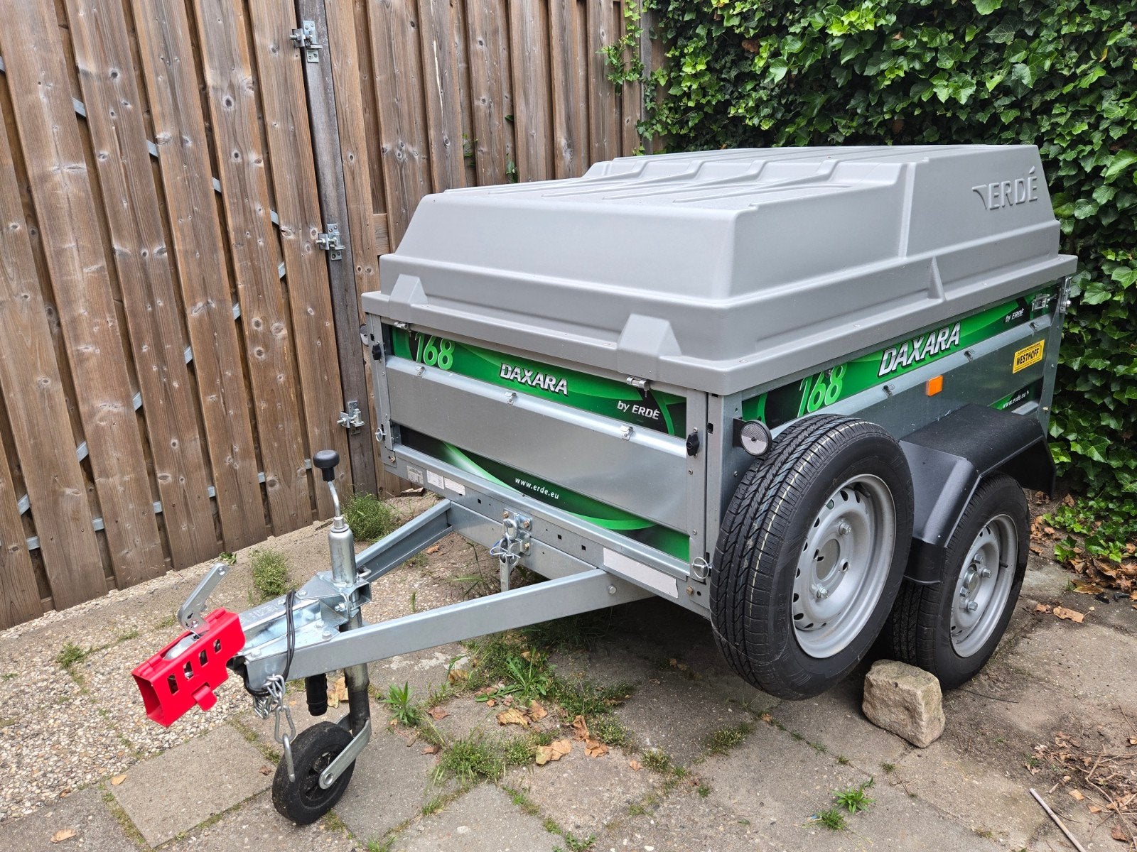 Daxara 168 bagagewagen, Ophalen, Zo goed als nieuw