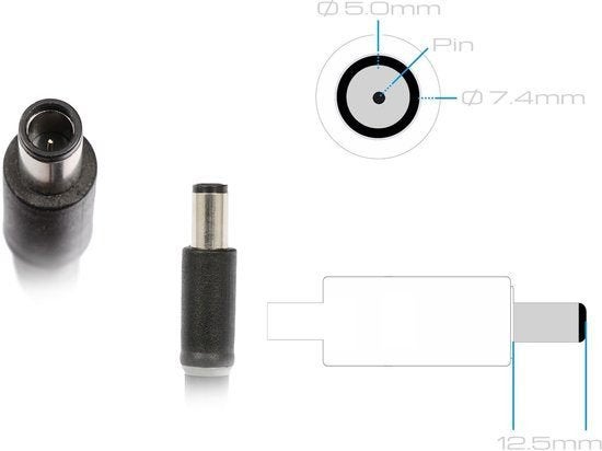 Dell ADP-90PE1-00 - DA90PE-00 - AC Ada5V 4.62 A 7,4 x 5,0mm, Nieuw, Ophalen of Verzenden, Magazijn@deltae.nl, Deltae