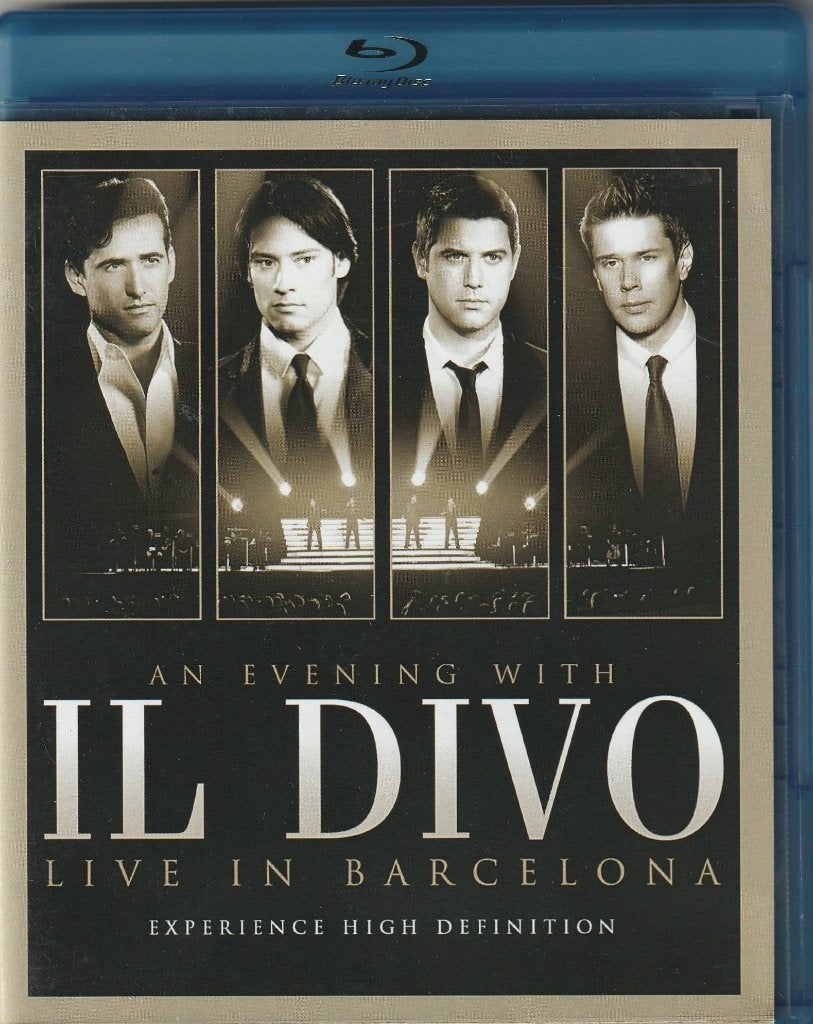 Il Divo - Live in Barcelona - Blu Ray - Supernet, Muziek en Concerten, Alle leeftijden, Concert, Ophalen of Verzenden