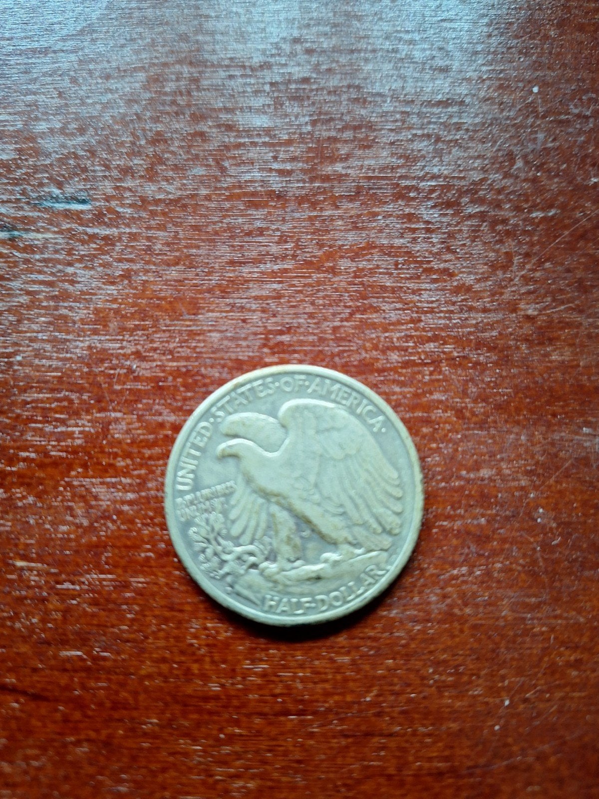 Zeldzame 1943 Walking Liberty Half Dollar zilveren munt, Postzegels en Munten, Ophalen of Verzenden, Noord-Amerika, Losse munt