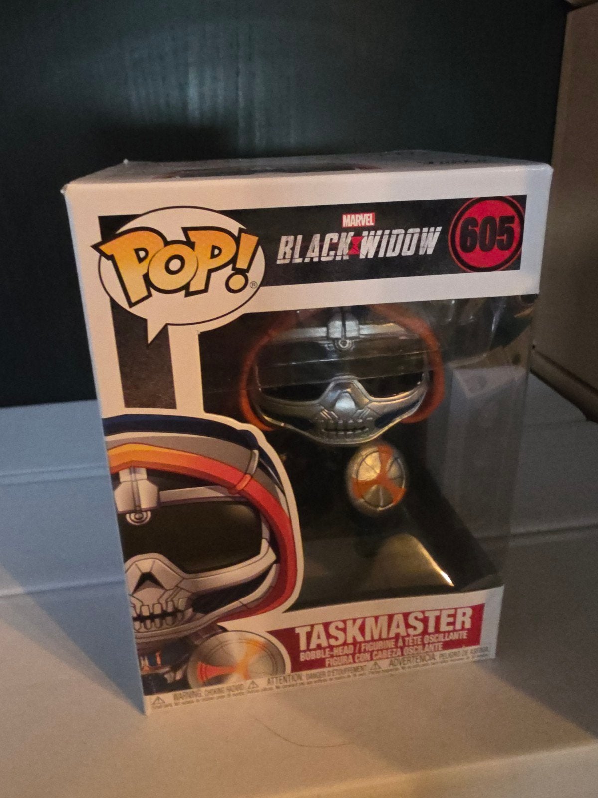 Funko Pop! Marvel Black Widow Taskmaster #605, Ophalen of Verzenden, Nieuw