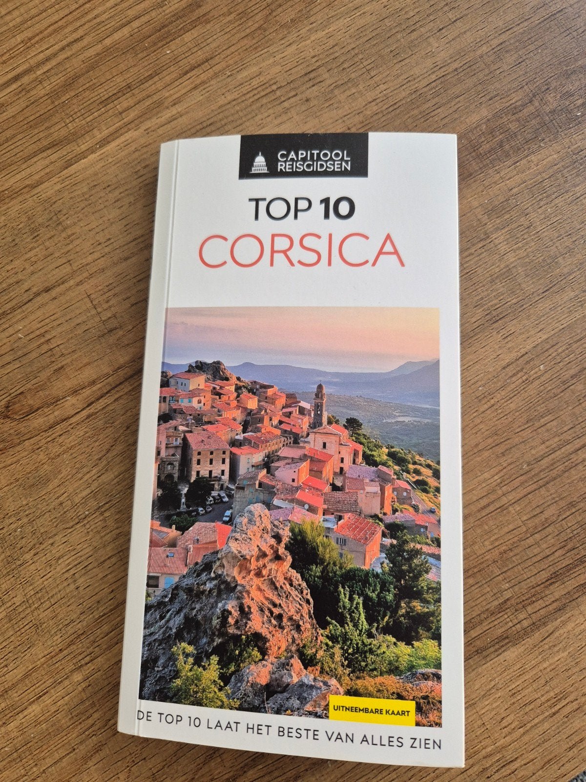 Capitool Reisgidsen Top 10 Corsica met uitneembare kaart, Capitool, Europa, Ophalen of Verzenden, Zo goed als nieuw