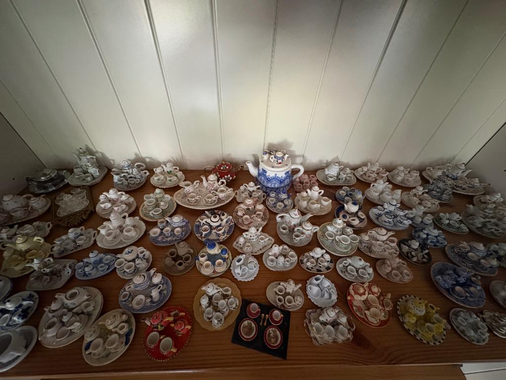 Poppenhuis servies collectie, Ophalen, Gebruikt
