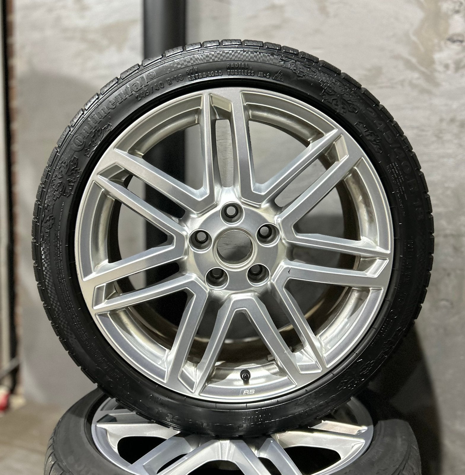 Audi Orginele velgen 5x112 18 inch Audi RS all season, 18 inch, 245 mm, Banden en Velgen, Nieuw