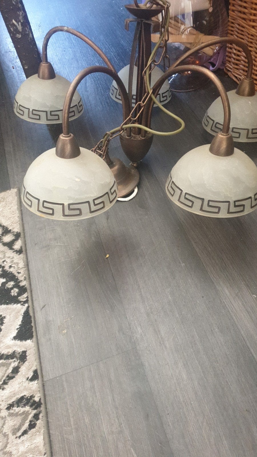 Mooie hanglamp versace, Ophalen of Verzenden, Gebruikt, Overige materialen