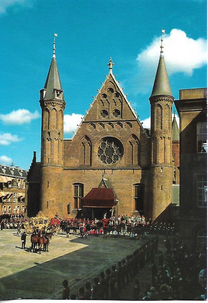 Gen Haag- -Ridderzaal met Gouden Koets., Verzenden, 1980 tot heden, Ongelopen, Zuid-Holland