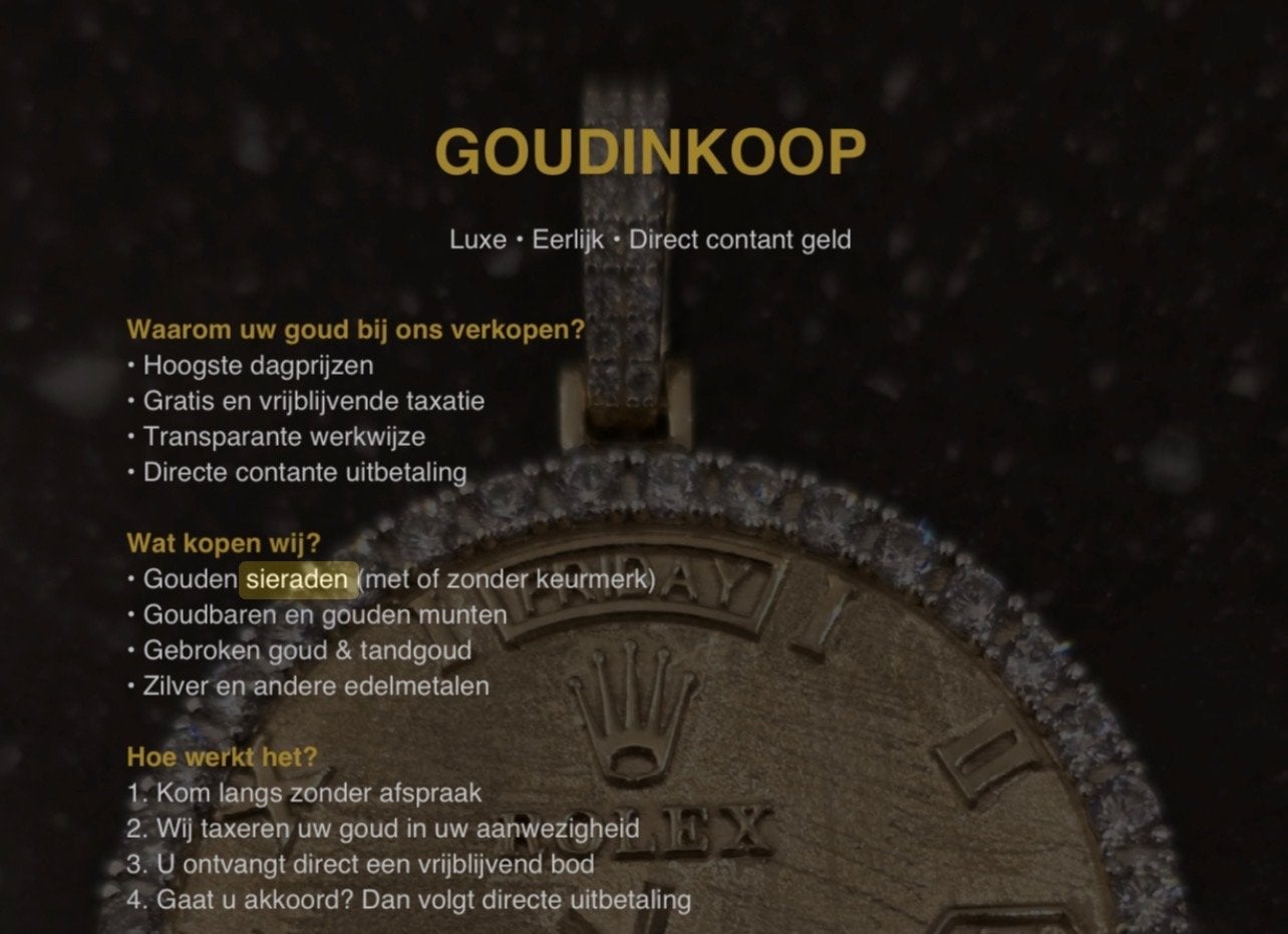 Verkoop uw goud ! hoogste prijs, directe uitbetaling!, Ophalen of Verzenden, Goud, Overige typen
