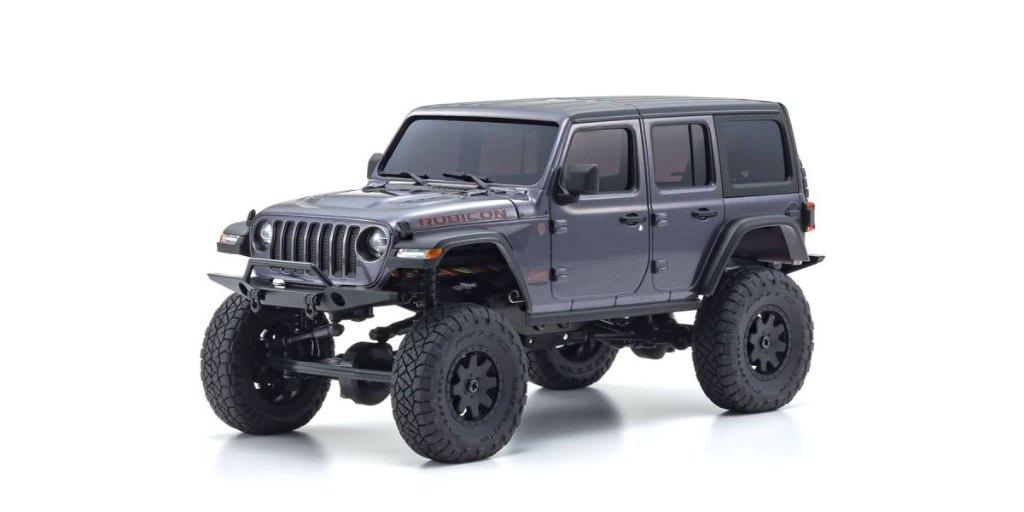 Kyosho Mini-Z 4X4 MX-01 Jeep Wrangler Rubicon Granite, Elektro, Nieuw, Ophalen of Verzenden, Auto onroad
