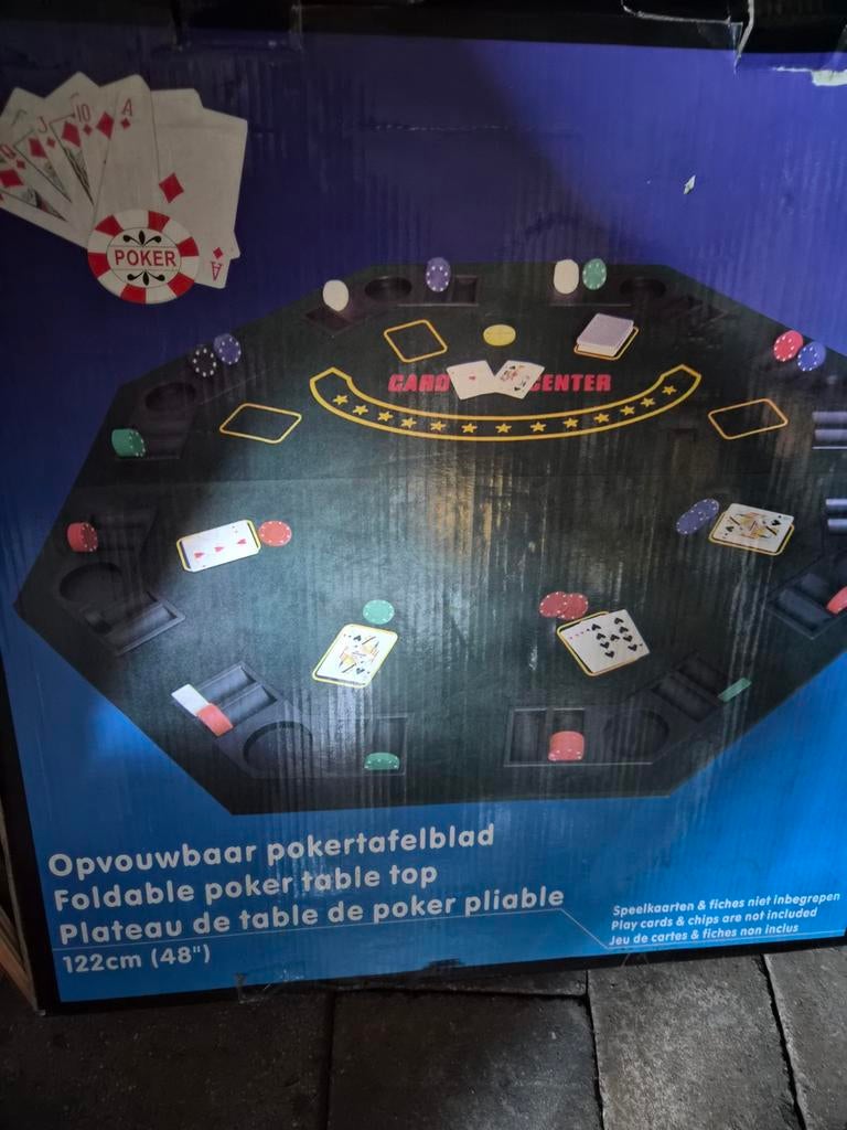 Opvouwbaar pokerblad, Ophalen