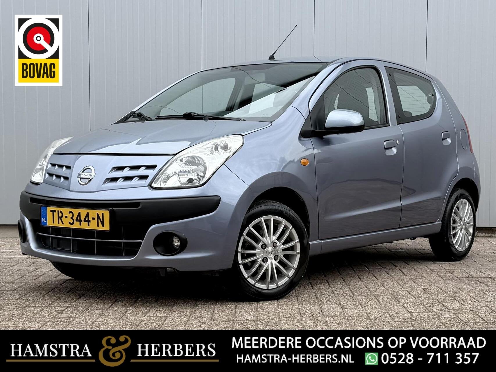 Nissan Pixo 1.0 Connect Edition blauw, Voorwielaandrijving, Euro 5, Gebruikt, 200 kg