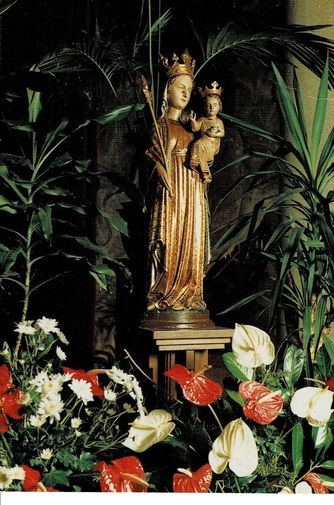 Tienray, Genadebeeld, Ophalen of Verzenden, Ongelopen, Limburg