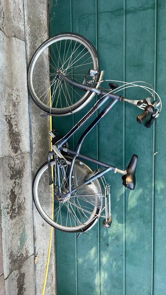 Tweedehands gazelle fiets opknapper, Ophalen