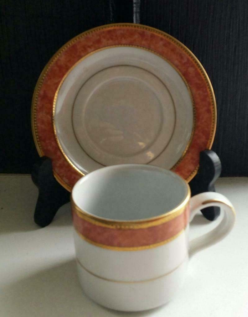 Laklain fine china : Dankotuwa porcelain 9456 perla, Ophalen of Verzenden, Zo goed als nieuw, Porselein, Kop en/of schotel