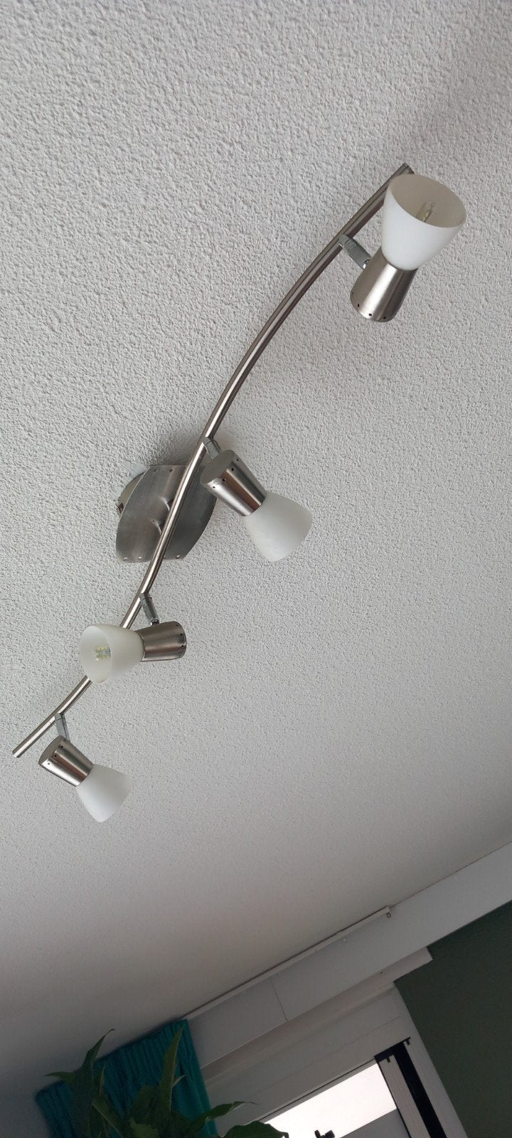 Moderne spotjes met LED verlichting - Set van 4, Ophalen, Gebruikt, Verstelbaar, Overige fittingen