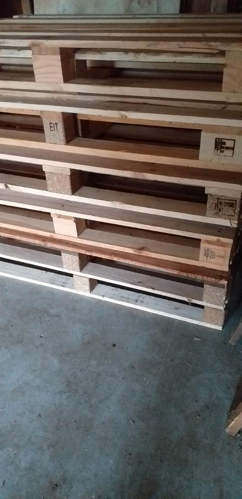 Pallets 80x120 cm nieuw, Nieuw, Ophalen of Verzenden, 50 mm of meer, Pallet
