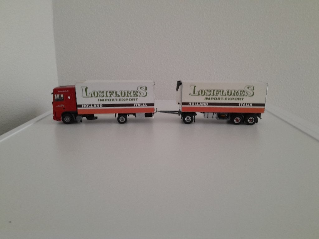 Daf 95 xf J.v.d.Kwaak ( Losiflores ) motorwagen/aanhanger ., Verzenden, Nieuw, Bus of Vrachtwagen, Overige merken