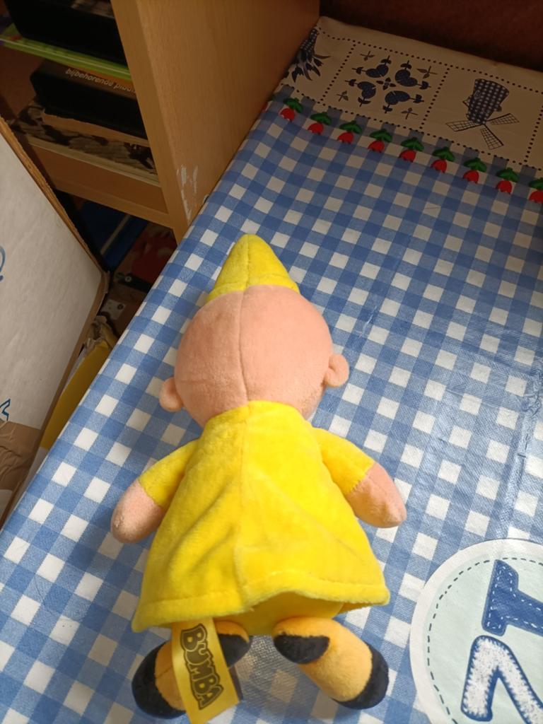 Bumba knuffeltje 23 cm groot, Kinderen en Baby's, Speelgoed | Knuffels en Pluche, Ophalen of Verzenden, Zo goed als nieuw, Overige typen