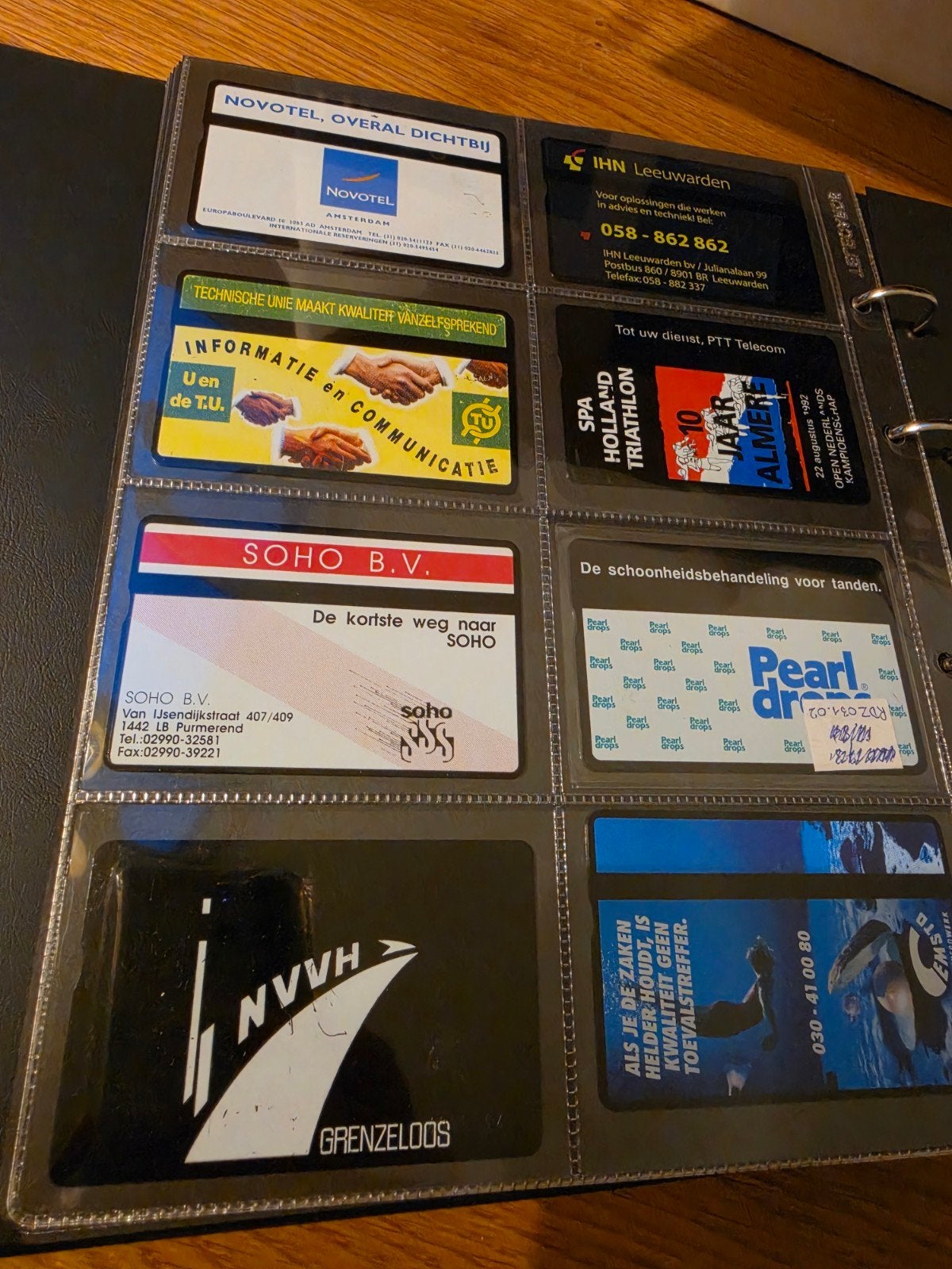 Lot Nederlandse, reclame, Ecu optische telefoonkaarten, Ophalen of Verzenden