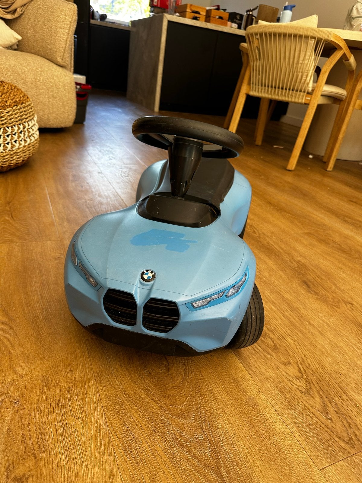 BMW Mini Racer Loopauto - Officieel & Klaar voor Ronde 2, Kinderen en Baby's, Ophalen, Gebruikt, Loopvoertuig