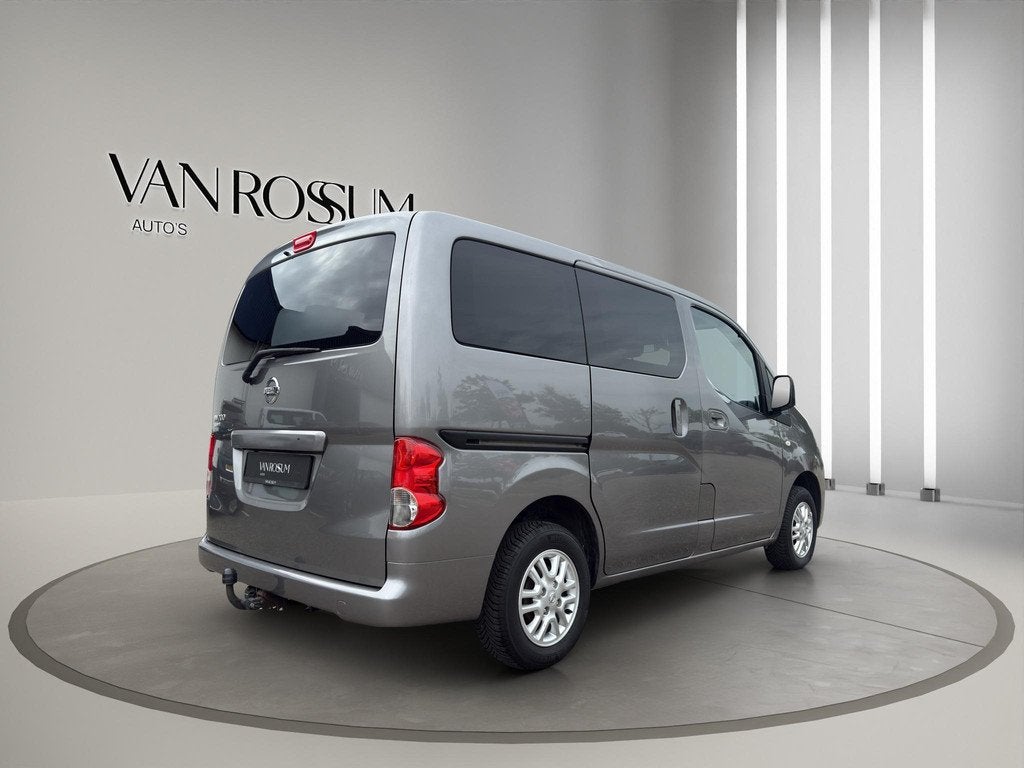 Nissan NV200 1.6 Optima 5 Persoons | Airco | Cruise | Blueto, Voorwielaandrijving, Euro 5, Stof, Gebruikt