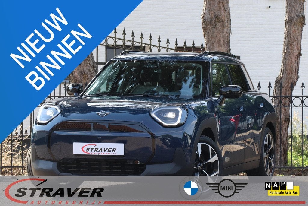 MINI Aceman E Classic L 42.5 kWh |Head-up display |Stoelverw, 12 maanden, Gebruikt, 750 kg, Blauw