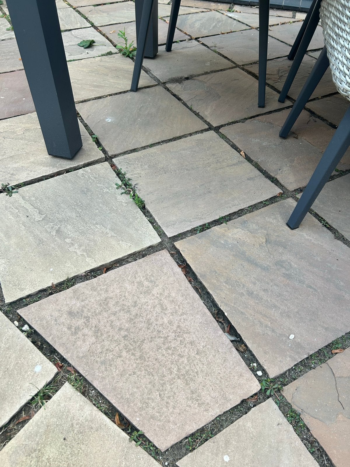 Natuursteen terrastegels 60x60 cm - Maasbree, Tuin en Terras, Tegels en Klinkers, Ophalen, Gebruikt, Terrastegels, Natuursteen