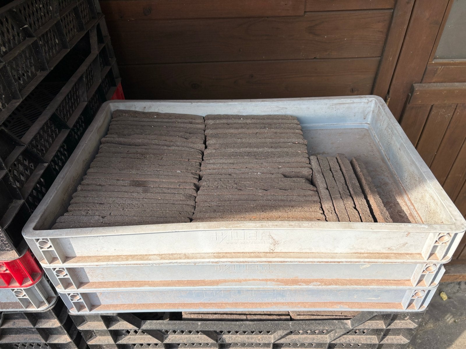 Oude gebakken waaltjes voor binnen!, Doe-het-zelf en Verbouw, Tegels, Ophalen, Gebruikt, Keramiek, Minder dan 20 cm