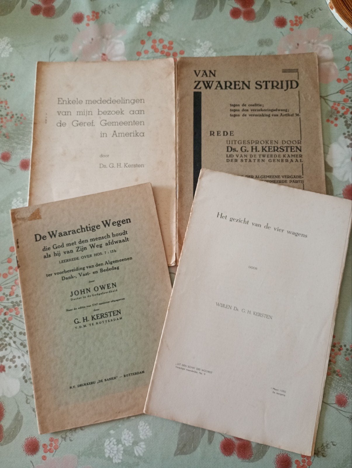 oude traktaatjes/preken ed, Antiek en Kunst, Ophalen of Verzenden