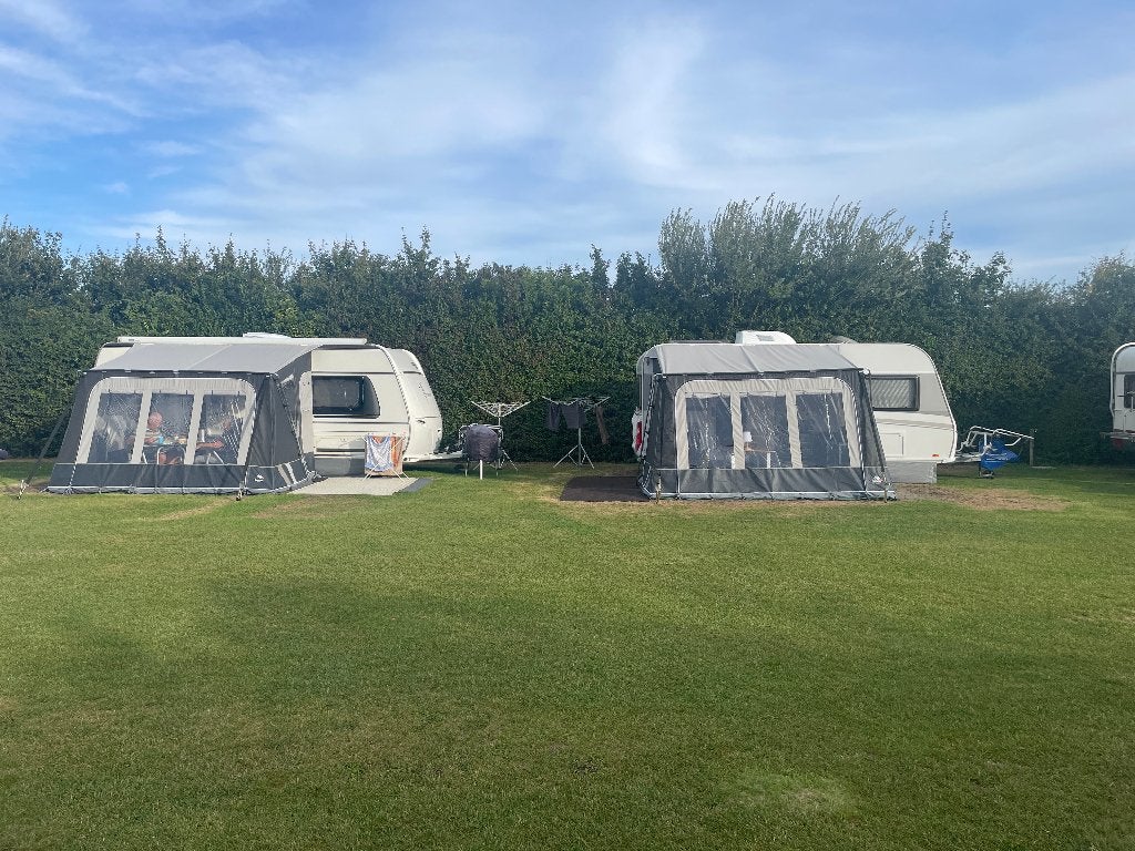 Dorema Mistral in nieuwstaat., Caravans en Kamperen, Ophalen, Zo goed als nieuw, Ten Cate All Season 200g/m2, Dorema