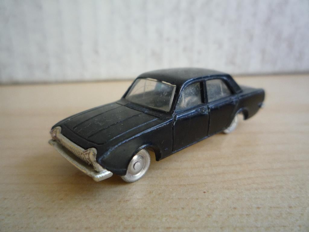 Ford Corsair zwart Minix no 6 made in England **RARE** 1:87, Ophalen of Verzenden, Gebruikt, Auto, Overige merken