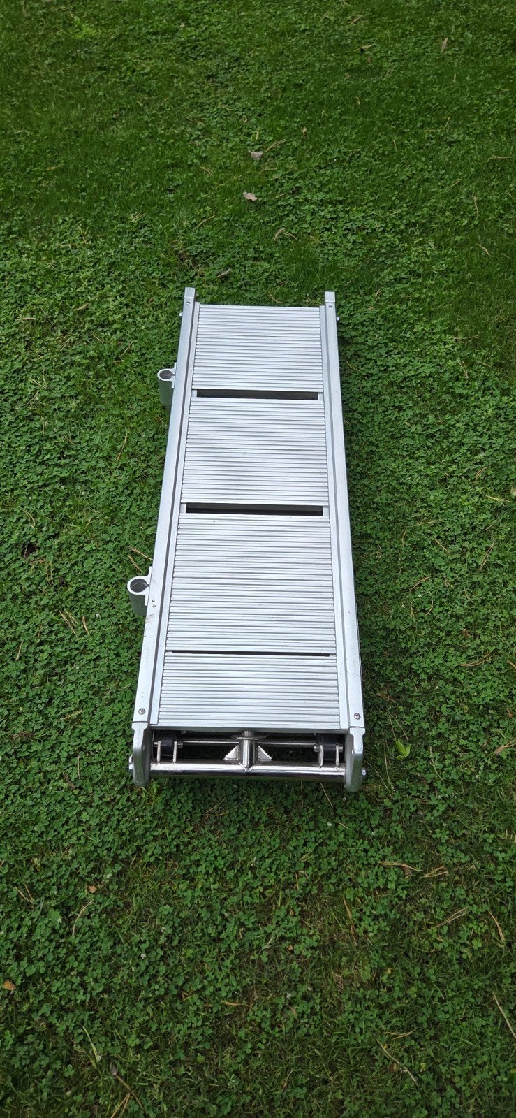 aluminium loopplank 2.30m x 37cm breed, Doe-het-zelf en Verbouw, Ladders en Trappen, Ophalen, Nieuw