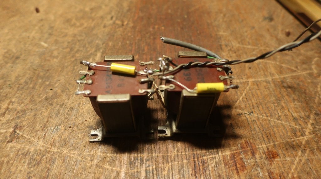 Buizenradio Philips Trafo 2 voor de luidsprekers B5X97A, Ophalen of Verzenden, Gebruikt, Radio