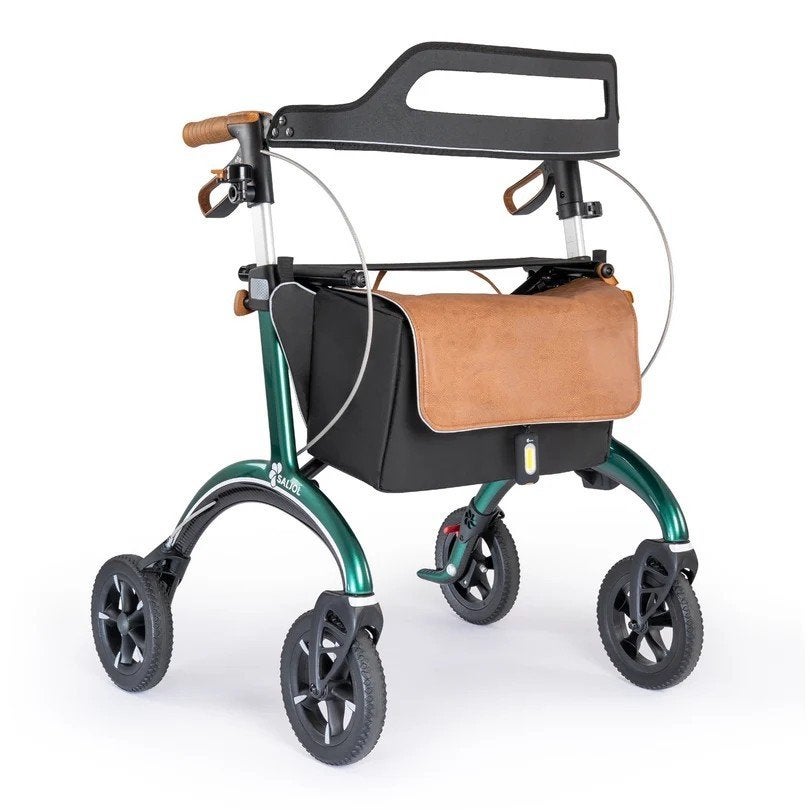 GEZOCHT Saljol Carbon Rollator XL ; type CR 62-W, Ophalen of Verzenden, Lichtgewicht