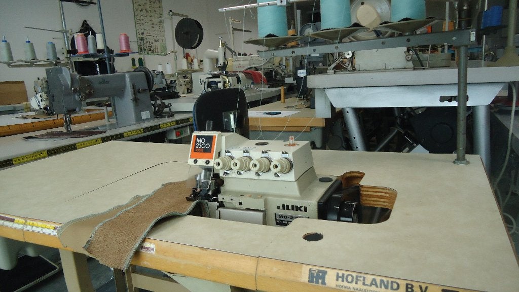 Industrie Lockmachine Juki  5 draads 2 naalds, Overige merken, Gebruikt, Ophalen of Verzenden, Naaimachine